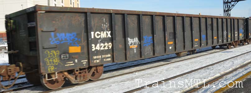 Car/wagon TCMX34229 right side / coté droit